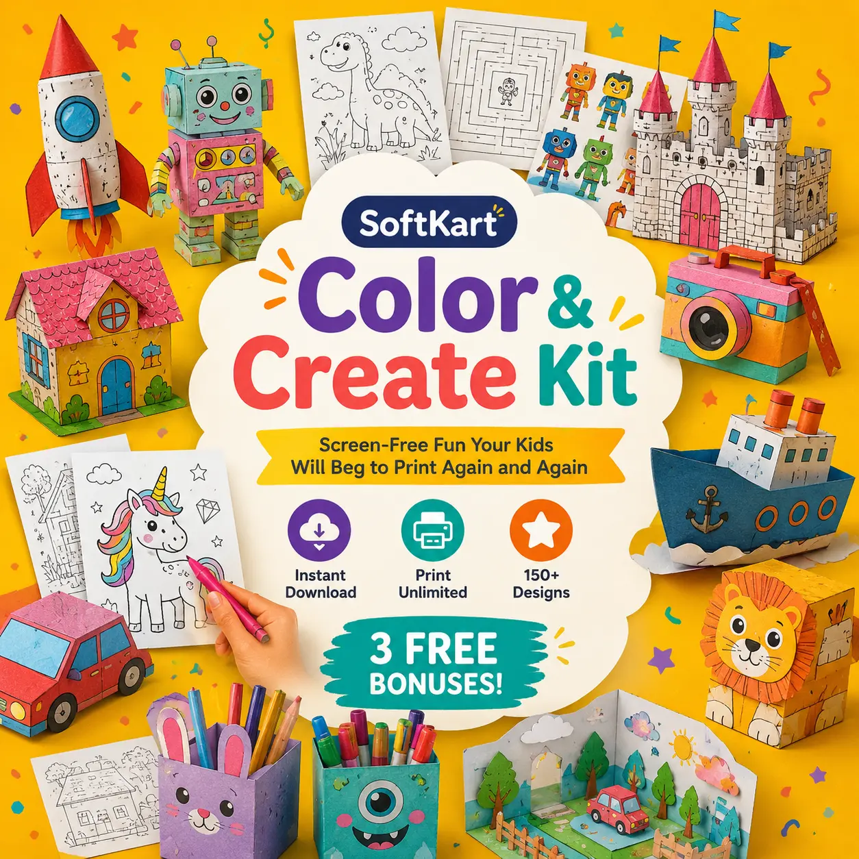 SoftKart Color & Create Kit